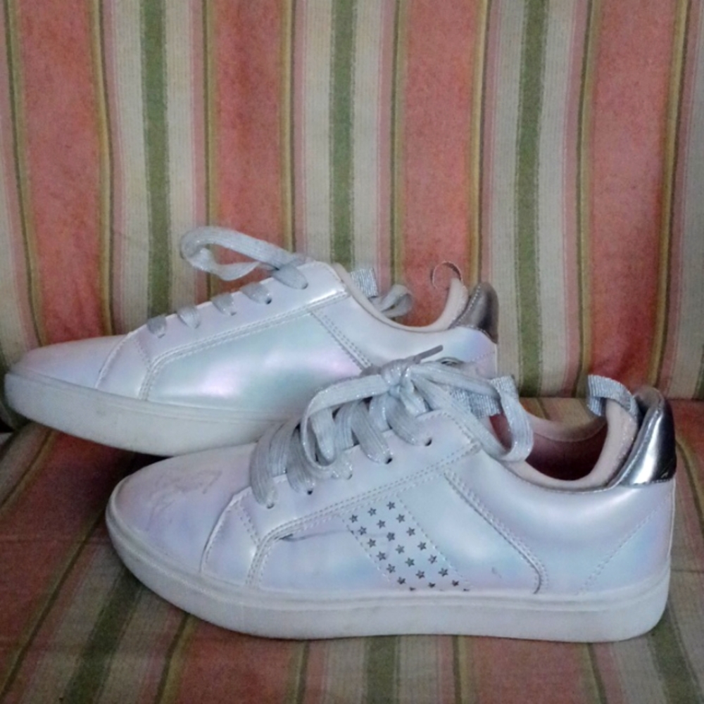 Pink Star Sparkling Shoes- Madden Girl